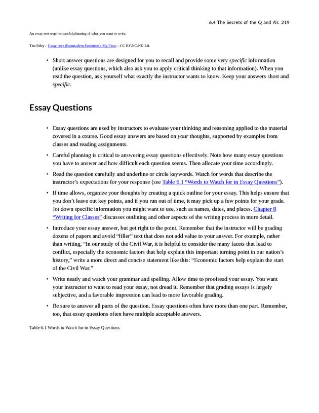 College Success - New Page