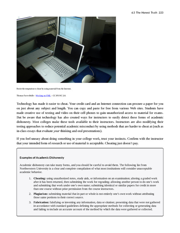 College Success - New Page