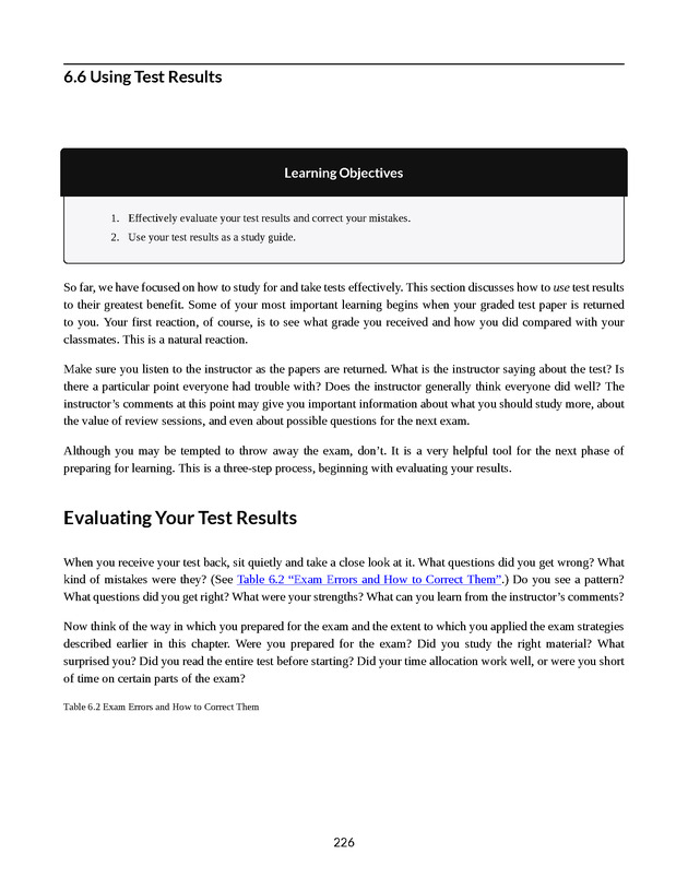 College Success - New Page