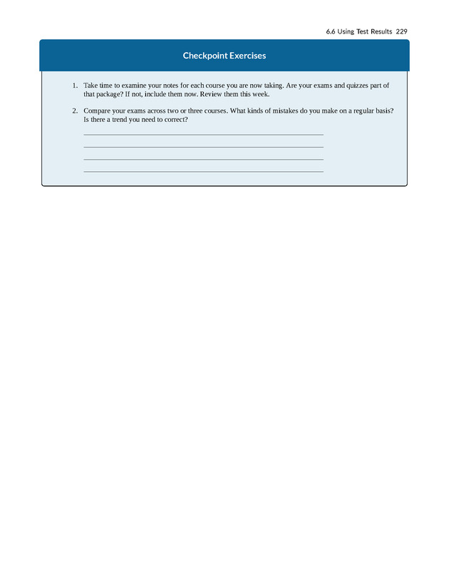 College Success - New Page