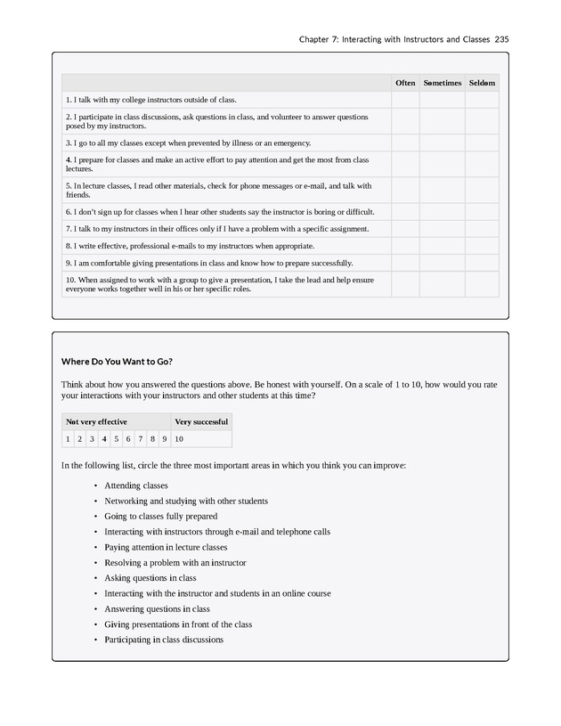 College Success - New Page