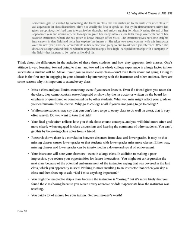 College Success - New Page