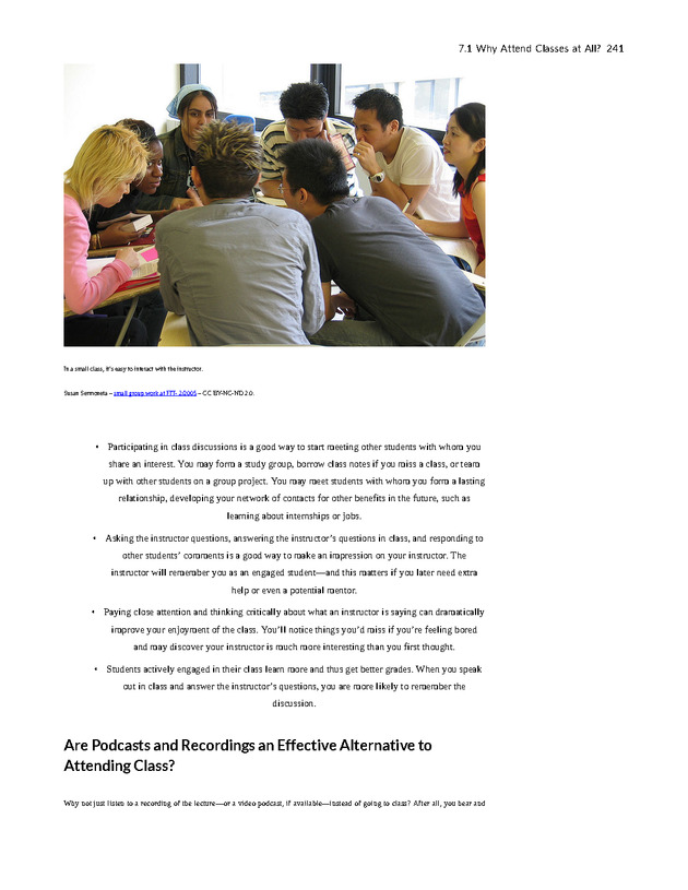 College Success - New Page