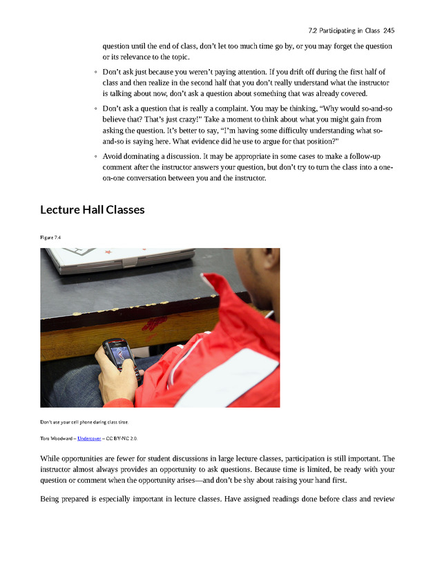 College Success - New Page