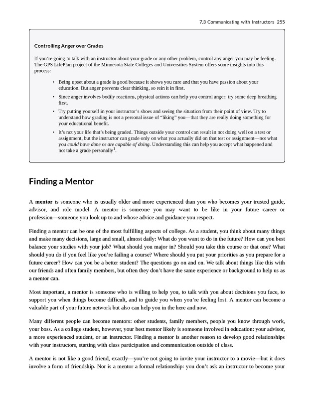 College Success - New Page