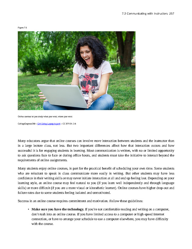 College Success - New Page
