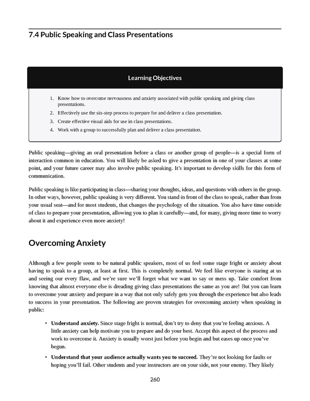 College Success - New Page