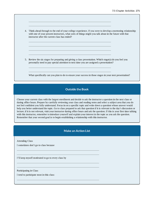 College Success - New Page