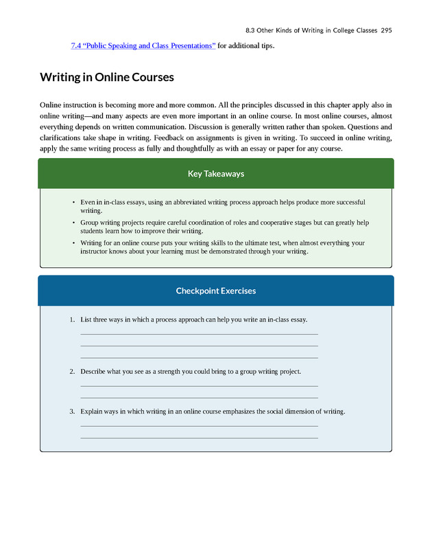 College Success - New Page
