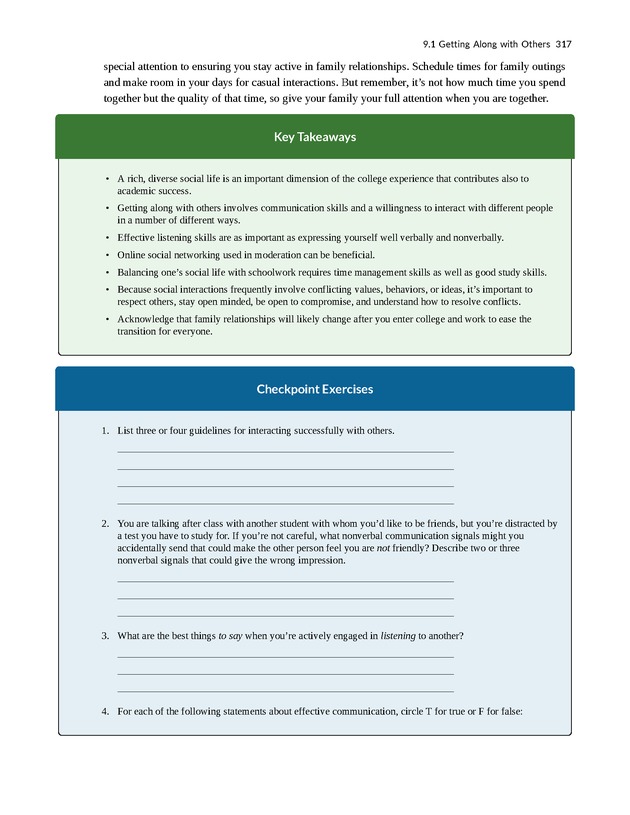 College Success - New Page