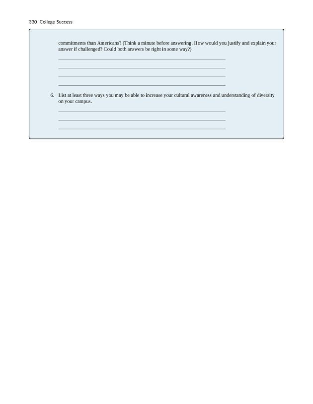 College Success - New Page