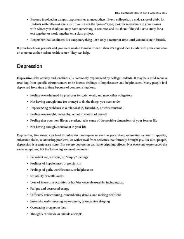 College Success - New Page
