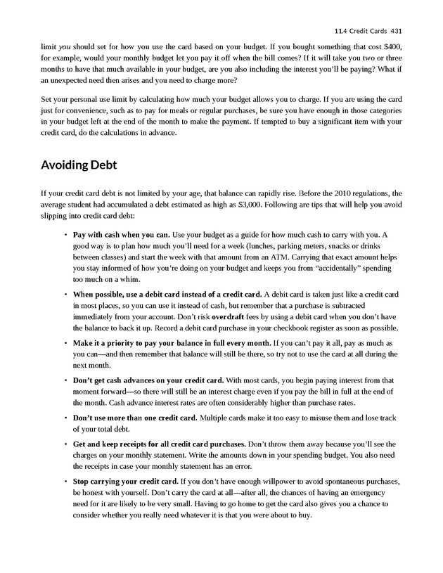College Success - New Page