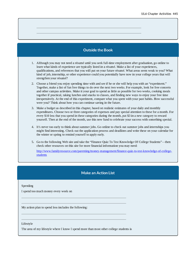 College Success - New Page