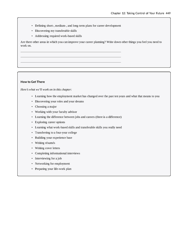 College Success - New Page