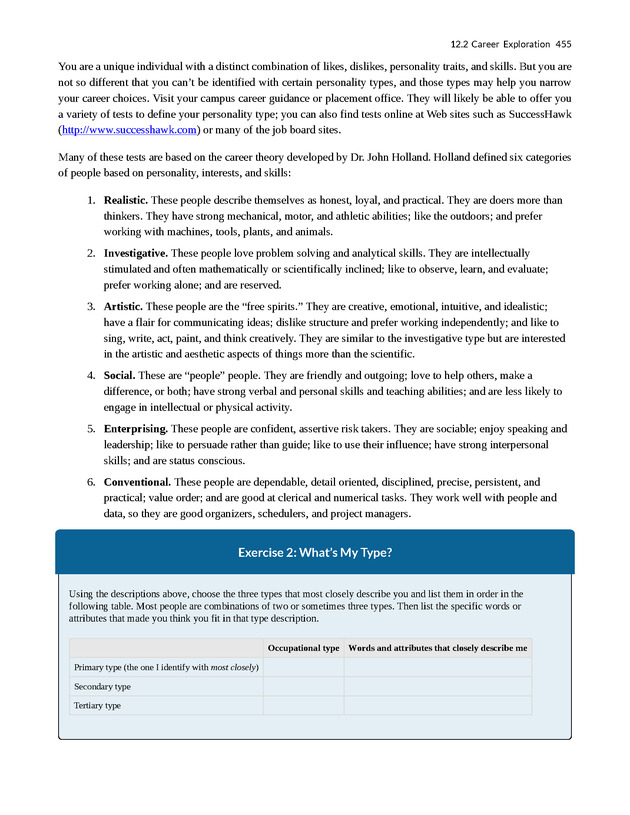 College Success - New Page