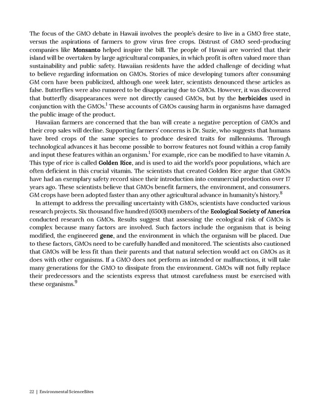 Environmental ScienceBites Volume 1 - New Page