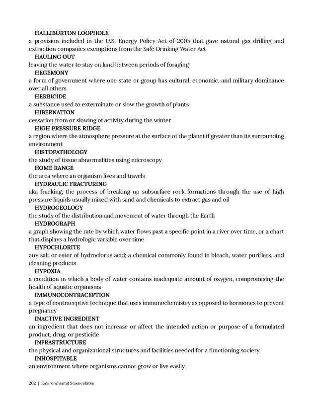 Environmental ScienceBites Volume 1 - New Page