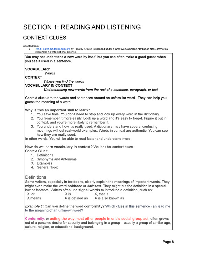 English for Academic Purposes - New Page