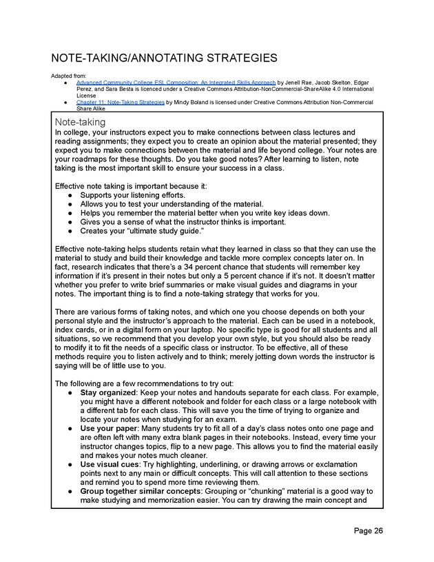 English for Academic Purposes - New Page