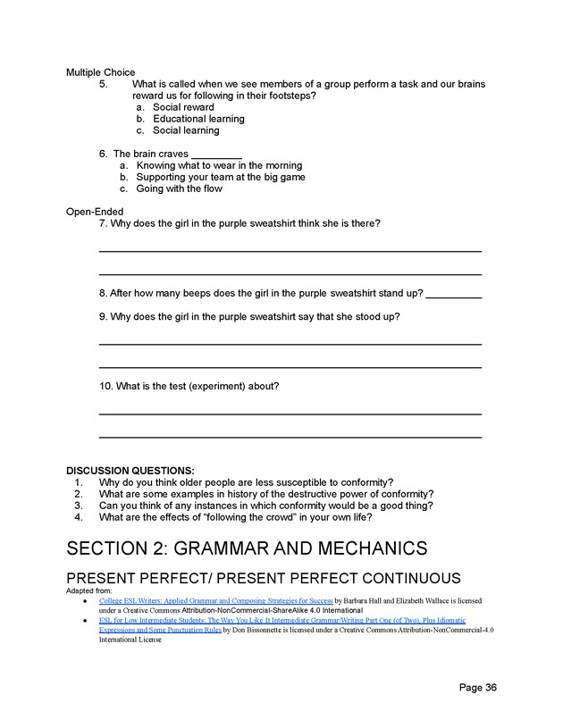 English for Academic Purposes - New Page