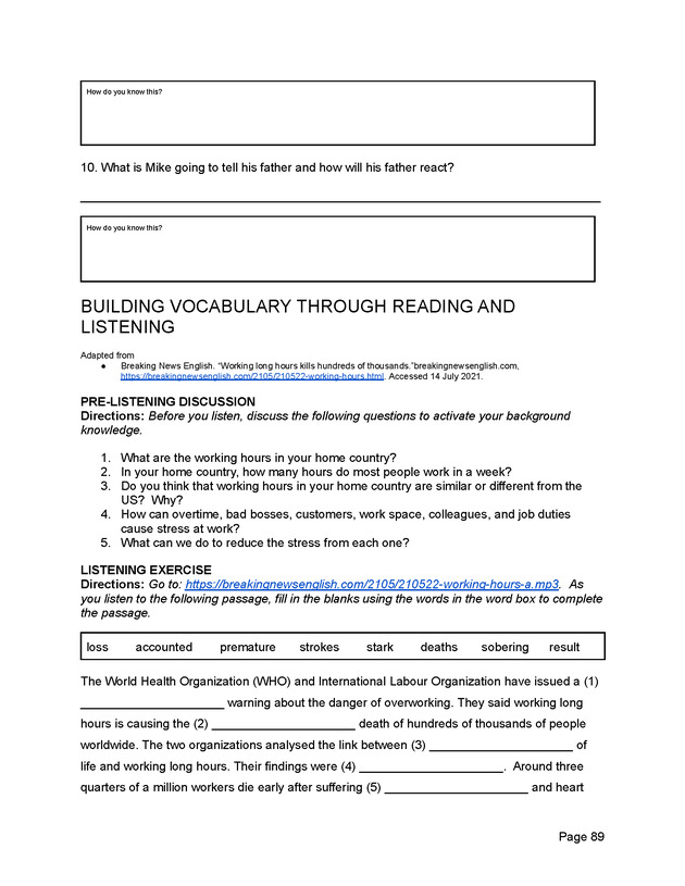 English for Academic Purposes - New Page