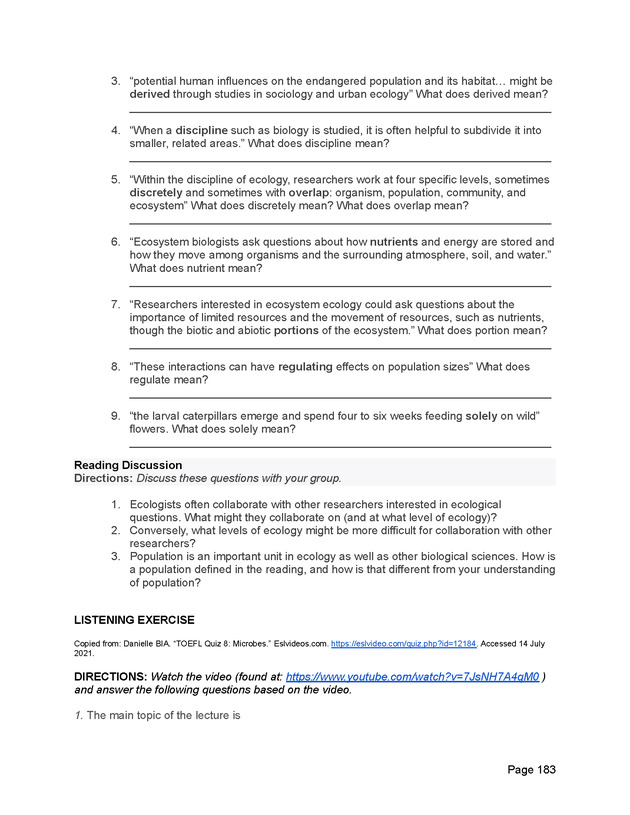 English for Academic Purposes - New Page