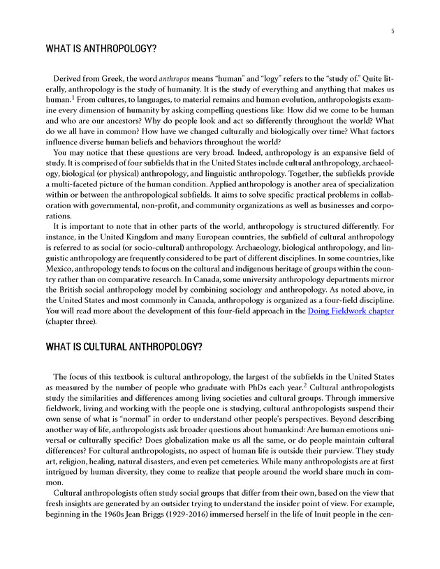 PERSPECTIVES: AN OPEN INTRODUCTION TO CULTURAL ANTHROPOLOGY - New Page