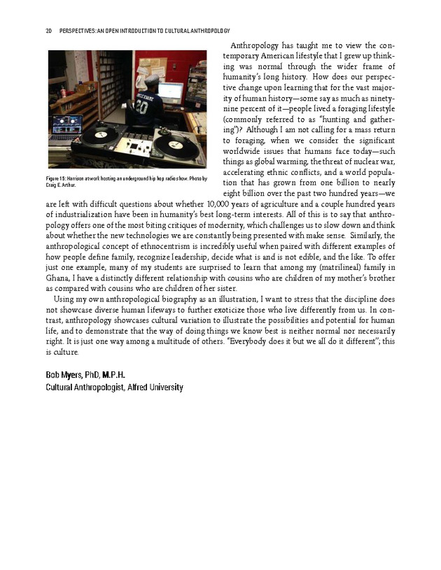 PERSPECTIVES: AN OPEN INTRODUCTION TO CULTURAL ANTHROPOLOGY - New Page