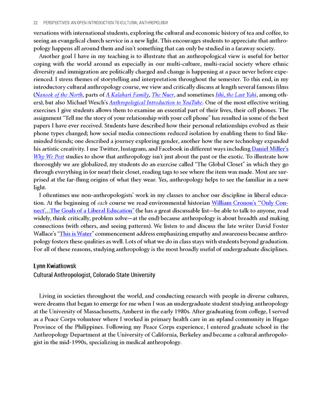 PERSPECTIVES: AN OPEN INTRODUCTION TO CULTURAL ANTHROPOLOGY - New Page