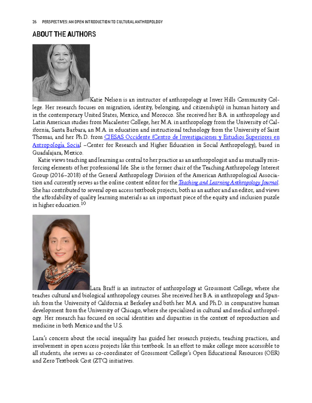 PERSPECTIVES: AN OPEN INTRODUCTION TO CULTURAL ANTHROPOLOGY - New Page