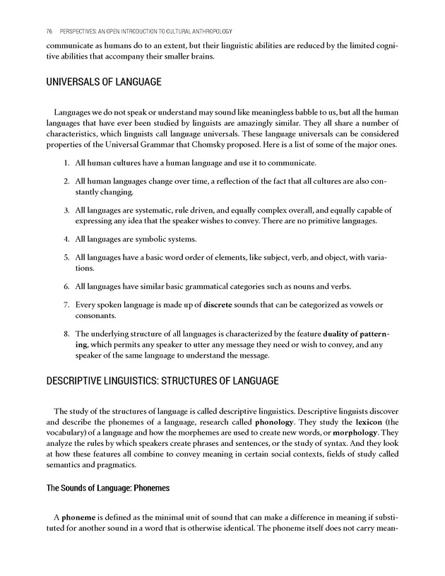 PERSPECTIVES: AN OPEN INTRODUCTION TO CULTURAL ANTHROPOLOGY - New Page