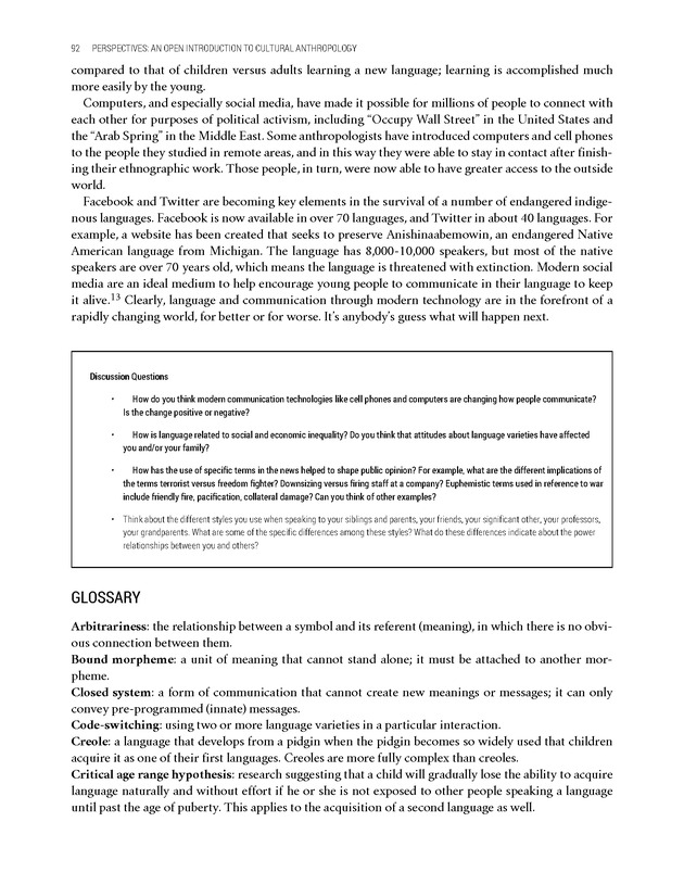 PERSPECTIVES: AN OPEN INTRODUCTION TO CULTURAL ANTHROPOLOGY - New Page
