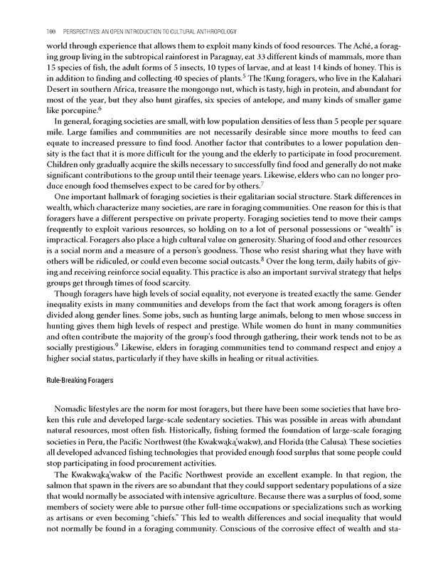 PERSPECTIVES: AN OPEN INTRODUCTION TO CULTURAL ANTHROPOLOGY - New Page