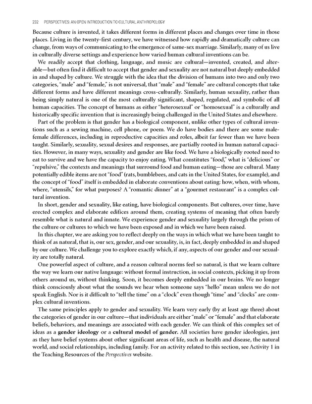 PERSPECTIVES: AN OPEN INTRODUCTION TO CULTURAL ANTHROPOLOGY - New Page