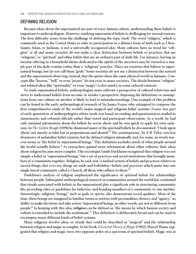 PERSPECTIVES: AN OPEN INTRODUCTION TO CULTURAL ANTHROPOLOGY - New Page