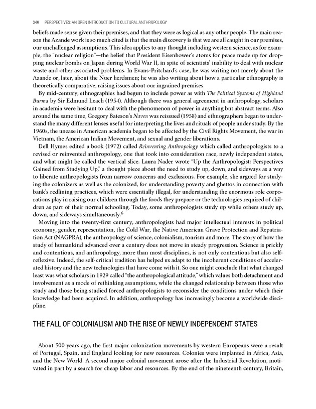 PERSPECTIVES: AN OPEN INTRODUCTION TO CULTURAL ANTHROPOLOGY - New Page