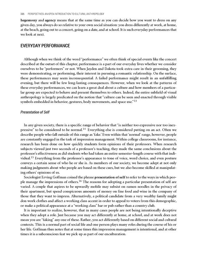 PERSPECTIVES: AN OPEN INTRODUCTION TO CULTURAL ANTHROPOLOGY - New Page