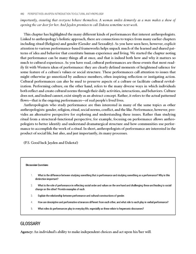 PERSPECTIVES: AN OPEN INTRODUCTION TO CULTURAL ANTHROPOLOGY - New Page