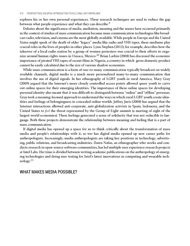 PERSPECTIVES: AN OPEN INTRODUCTION TO CULTURAL ANTHROPOLOGY - New Page
