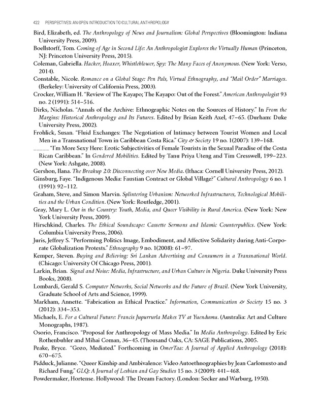 PERSPECTIVES: AN OPEN INTRODUCTION TO CULTURAL ANTHROPOLOGY - New Page