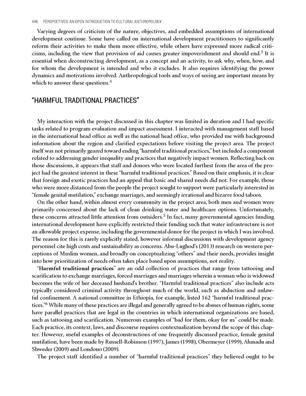 PERSPECTIVES: AN OPEN INTRODUCTION TO CULTURAL ANTHROPOLOGY - New Page