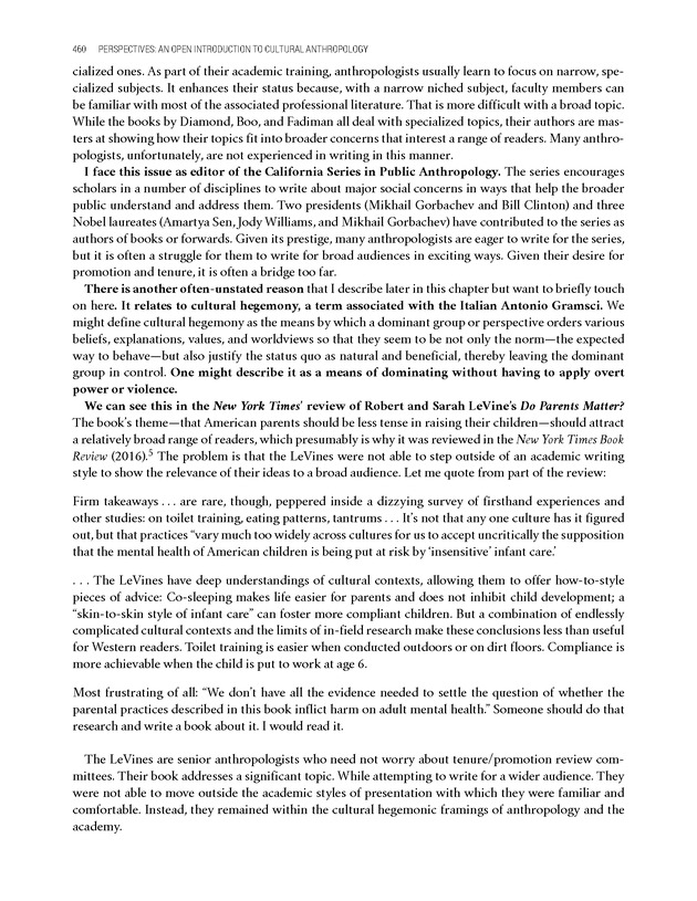 PERSPECTIVES: AN OPEN INTRODUCTION TO CULTURAL ANTHROPOLOGY - New Page