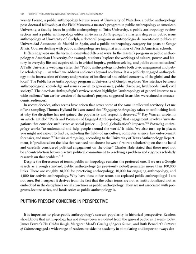 PERSPECTIVES: AN OPEN INTRODUCTION TO CULTURAL ANTHROPOLOGY - New Page