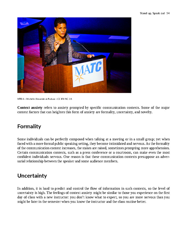 Stand up, Speak out - New Page