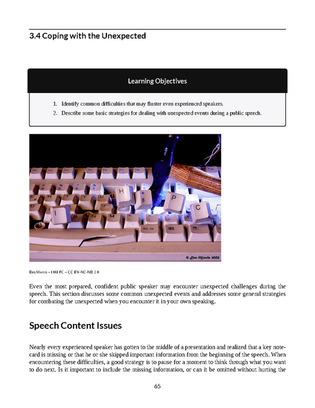 Stand up, Speak out - New Page