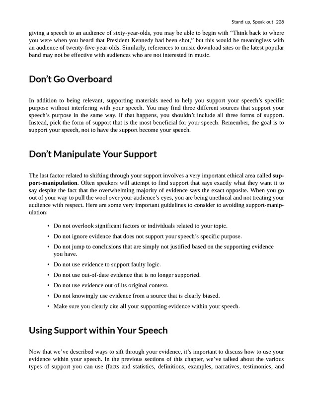 Stand up, Speak out - New Page