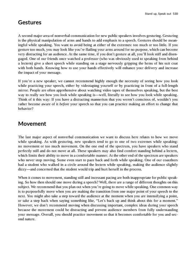 Stand up, Speak out - New Page