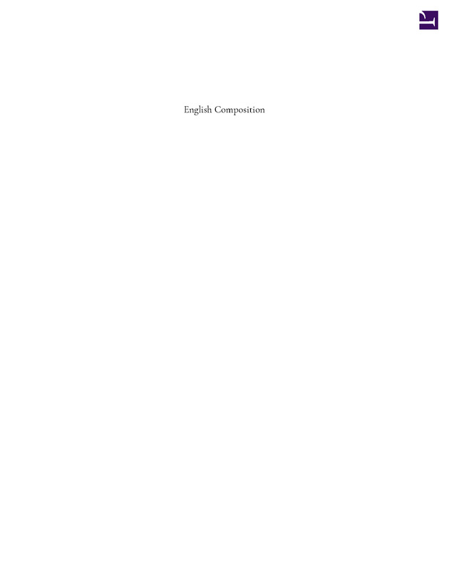 English Composition:Connect, Collaborate, Communicate - New Page