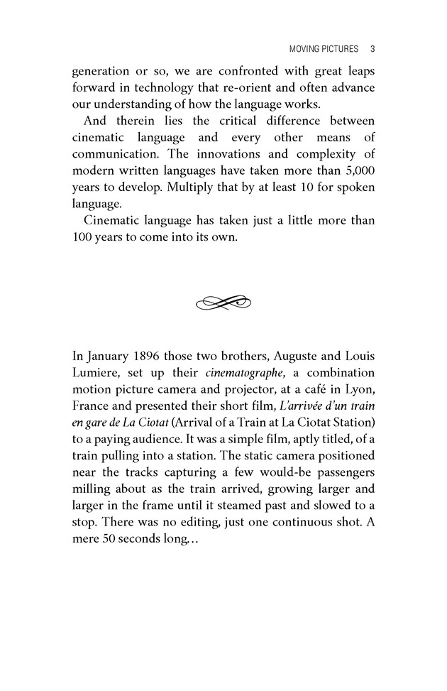 Moving Pictures: An Introduction to Cinema - New Page